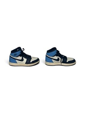 Nike Air Jordan 1 Retro High OG UNC Obsidian Blue University Blue Unisex 6.5Y